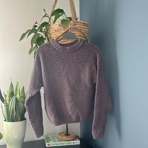 SMALL Purple universal threads cozy sweater